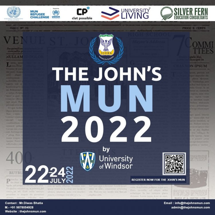 Silver Fern Education Consultants organises 2nd edition of The John’s MUN, to be held from July 22nd-24th