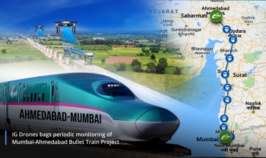 IG Drones bags contract for Mumbai- Ahmedabad Bullet Train Monitoring