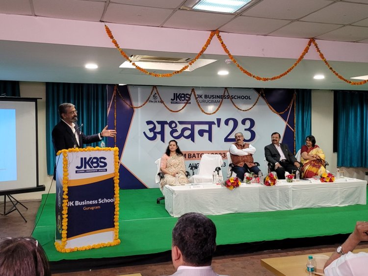 WELCOMING THE JK BUSINESS SCHOOL PGDM BATCH OF 2023-25 WITH OPEN ARMS!