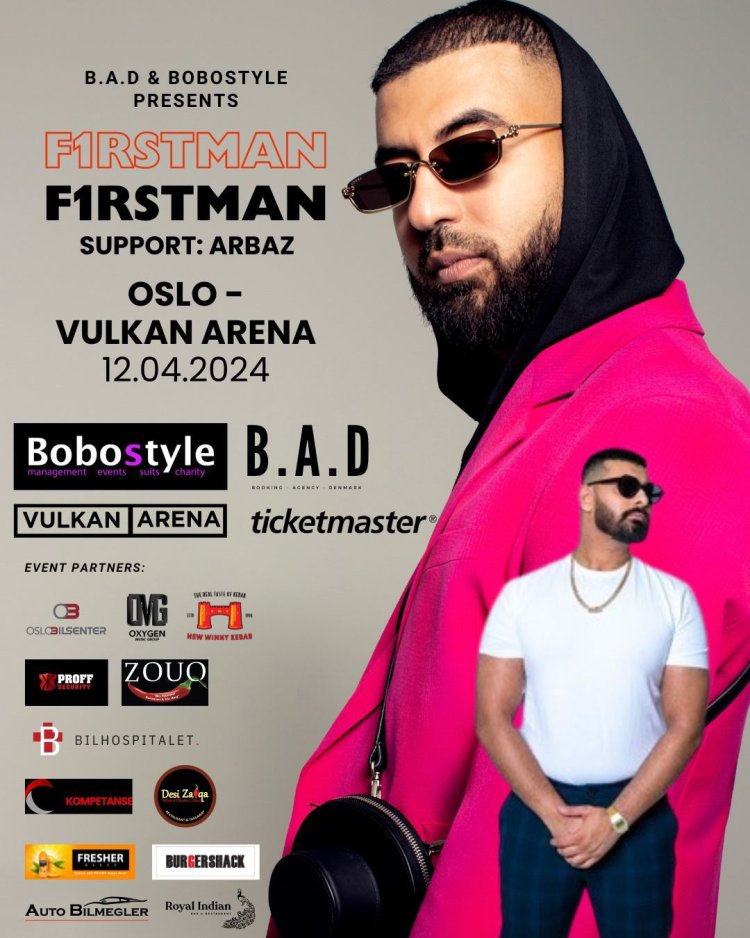 ARBAZ Set to Rock Oslo: Don't Miss His Epic Performance at F1rstmans Concert