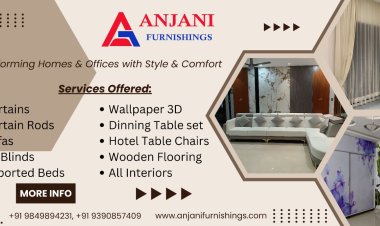 Anjani Furnishings: Transforming Homes and Offices with Style and Comfort