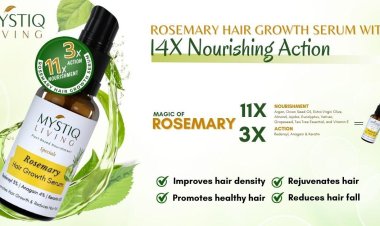 Mystiq Living Rosemary Hair Growth Serum: Unlock the Secret to Stronger, Healthier Hair