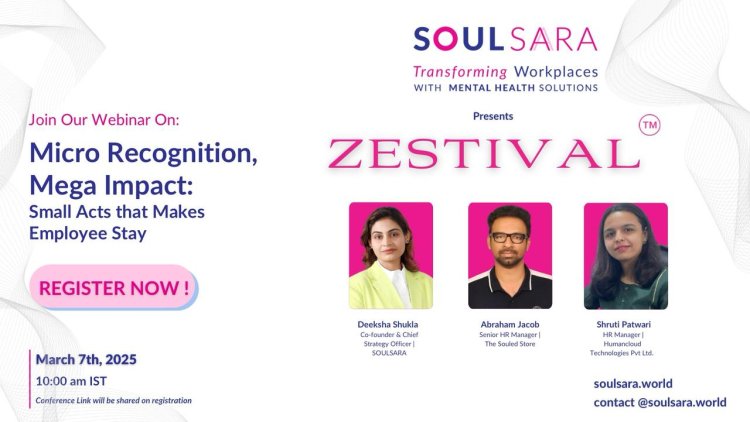 SOULSARA Hosts Zestival: A Two-Day Extravaganza Featuring Thought Leaders