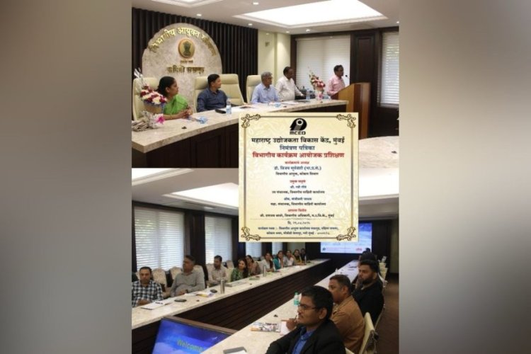 Inauguration of Divisional Program Organizer Training by Divisional Commissioner, Konkan Division