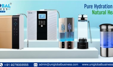 Uniglobal Business Introduces Premium Hydrogen Water Bottles & Hydrogen Water Ionizers – Investing in Health with Certified Excellence