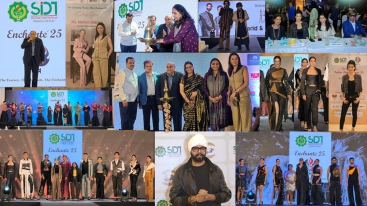 SIDT Held Its 14th Annual Fashion Showcase ‘Enchanté 2025’ in Mumbai
