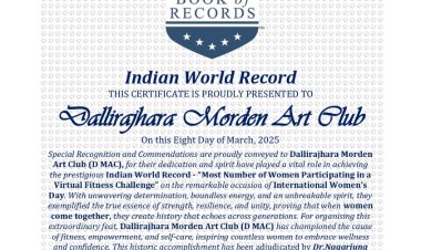 Empowering a Generation D MAC’s Historic Indian World Record Triumph on International Women’s Day