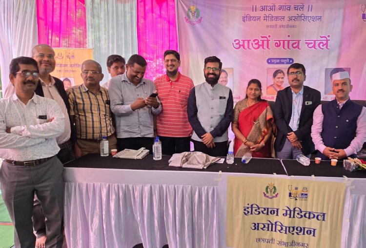 Dr. Anupam Takalkar Leads IMA’s “Aao Gaon Chale” Initiative: A Bold Step Towards Rural Health Transformation