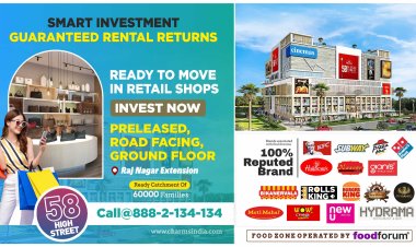 Charms India:Retail Shops Available at Raj Nagar Extension, Ghaziabad