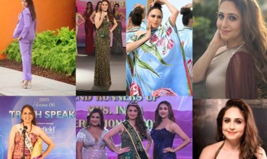 Meeta Vihang Kotadia Wins 2nd Runner-Up Title as Mrs. India International World