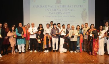 “Sardar Vallabhbhai Patel International Awards 2025” was held under the leadership of filmmaker Prince Pandey