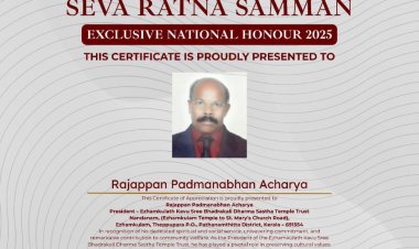 Twelve Years of Faith: The Extraordinary Journey of Rajappan Padmanabhan Acharyia