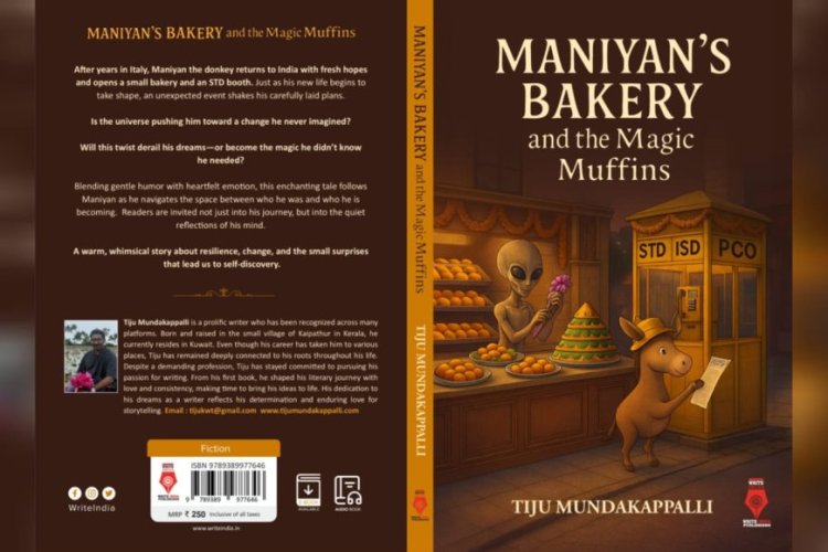 Maniyans bakery and the magic muffins.. A new release from the Maniyan series, by Tiju Mundakappalli