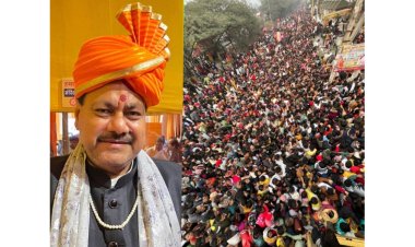 On New Year's Day, a Massive Crowd of Devotees Gathered at Khatu Shyam Delhi Dham in Alipur, with more than 20 Lakh Devotees Visiting the Temple