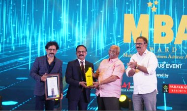 20th Manappuram MBA Award Conferred Upon Dr Siddeek Ahmed