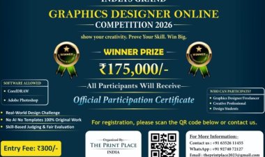 India’s Grand Online Graphic Designining Competition by The Print Place