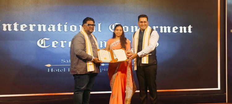 Innovator in Medical Science Honoured by Minister at Goa, for Breakthrough ENT Monitoring Device