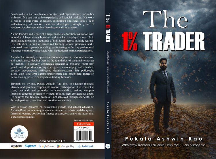 Young Trading Mentor Pukala Ashwin Rao’s “The 1% Trader” Gains Massive Traction Among New-Age Investors