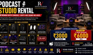 Mumbai’s Budget Podcast Studio with Complete Sony Camera Setup