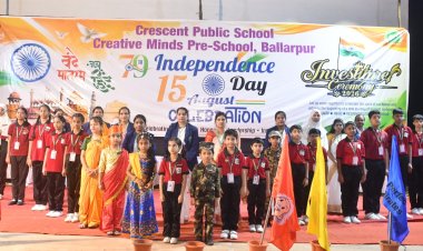 One Nation, Many Voices: Crescent Public School and Creative Minds Pre-School Celebrate Independence, Leadership and Environmental Responsibility