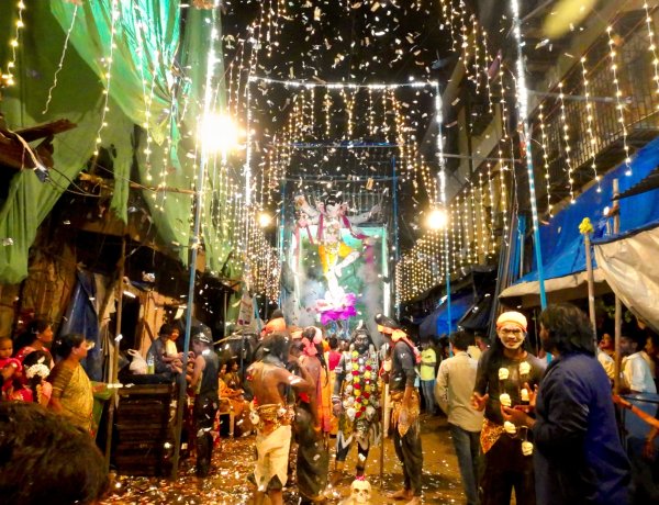 Ganadhisha Mumbaicha: The 77-Year Tradition That Turns Kamathipura Into Akhand Bharat.